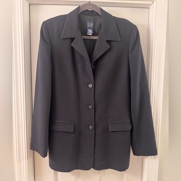 GAP Jackets & Blazers - GAP Black Blazer Professional Suit Jacket